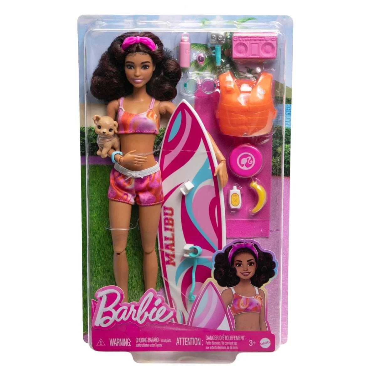 Barbie Sörf Yapıyor Oyun Seti HPL69 | Toysall