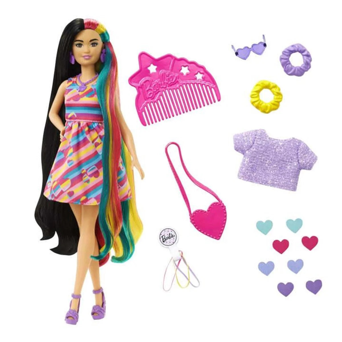 Barbie Upuzun Muhteşem Saçlı Bebekler HCM87-HCM90 | Toysall