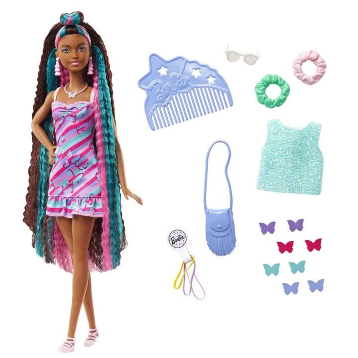 Barbie Upuzun Muhteşem Saçlı Bebekler HCM87-HCM91 | Toysall