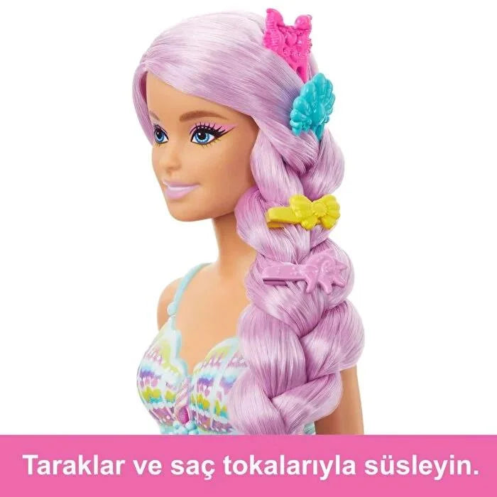 Barbie Uzun Saçlı Muhteşem Deniz Kızı HRR00 | Toysall