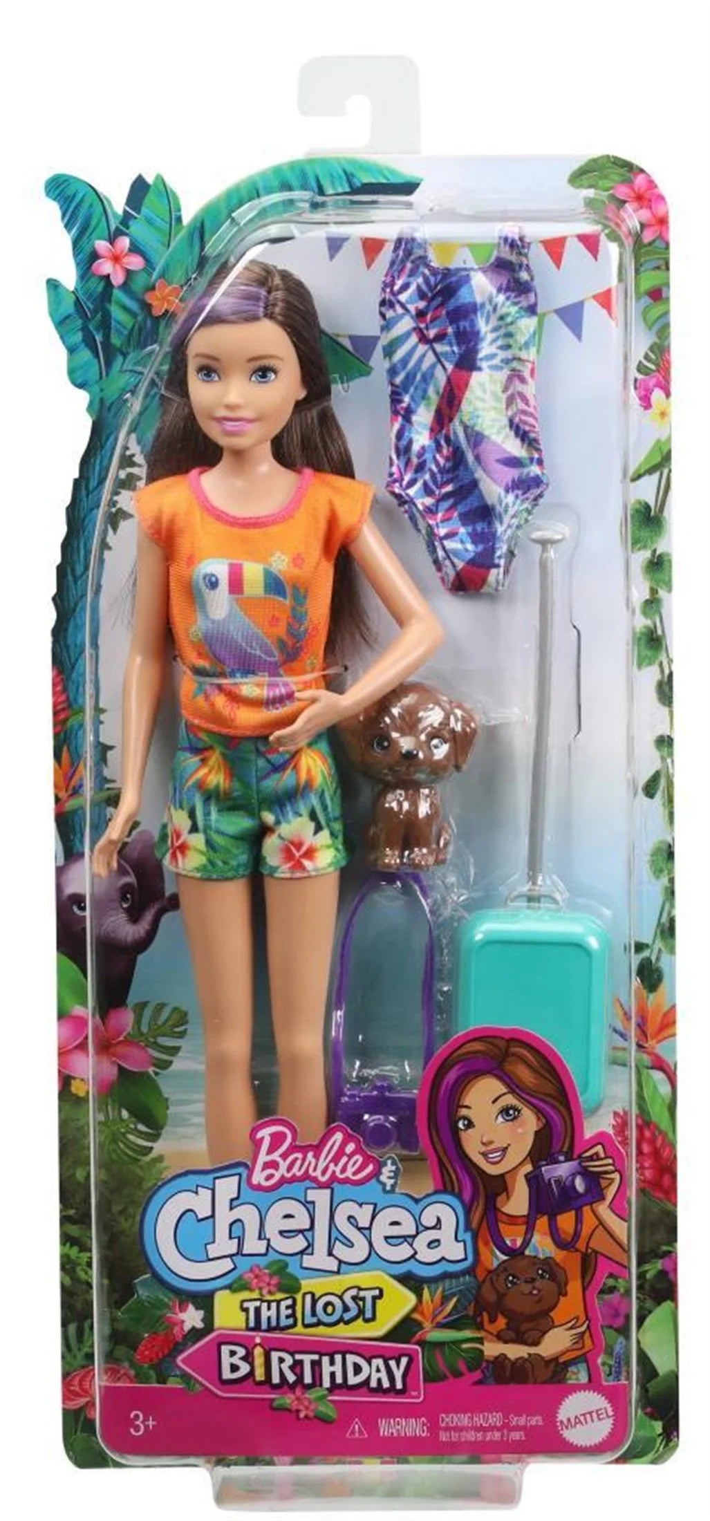 Barbie ve Chelsea Kayıp Doğum Günü Bebek ve Aksesuarları GRT86-GRT88 | Toysall