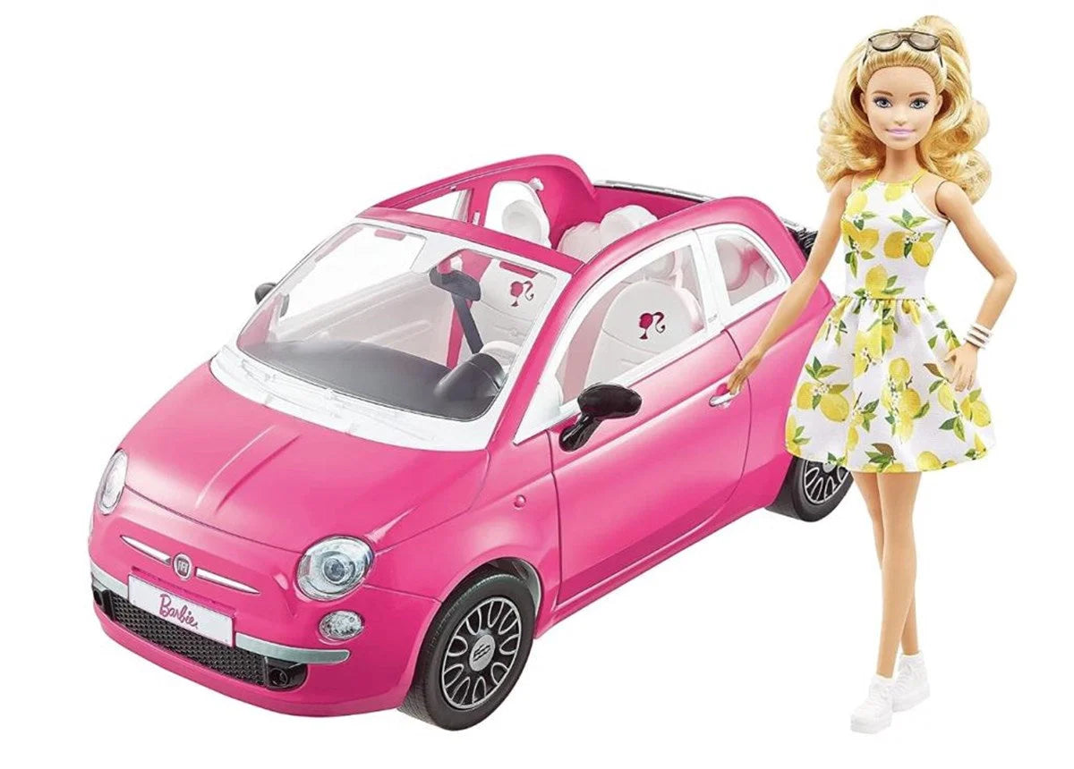 Barbie ve Fiat 500 Aracı GXR57 | Toysall