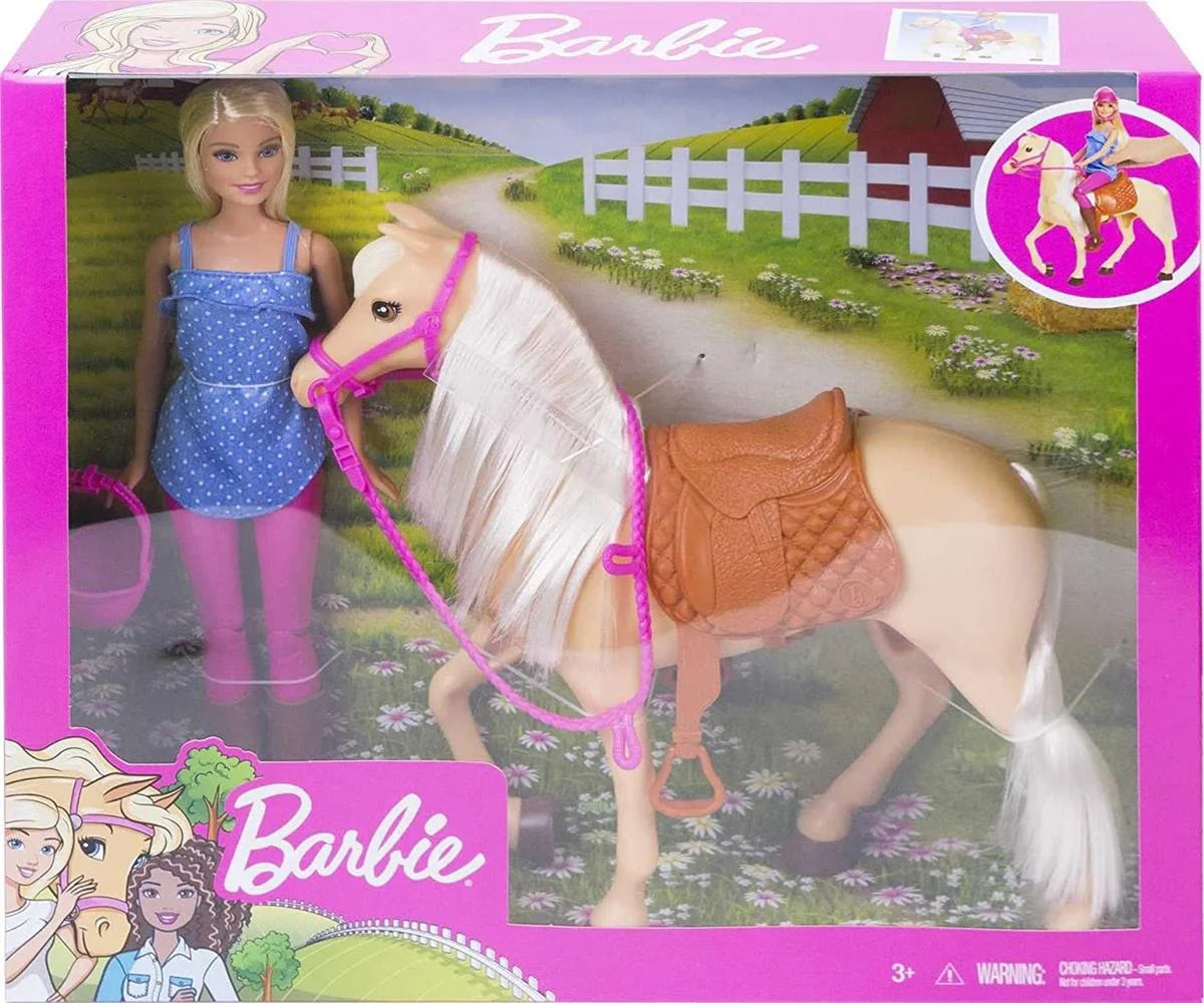 Barbie ve Güzel Atı Oyun Seti FXH13 | Toysall