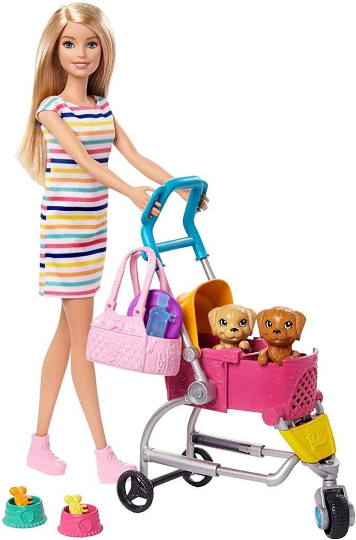 Barbie ve Köpekleri Geziyor Oyun Seti GHV92 | Toysall