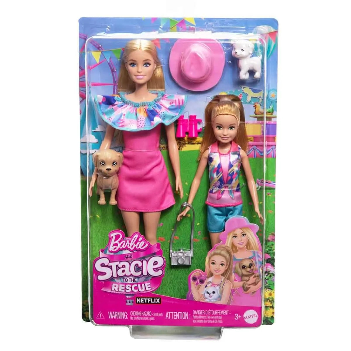 Barbie ve Stacie Kız Kardeşler 2'li Paket HRM09 | Toysall