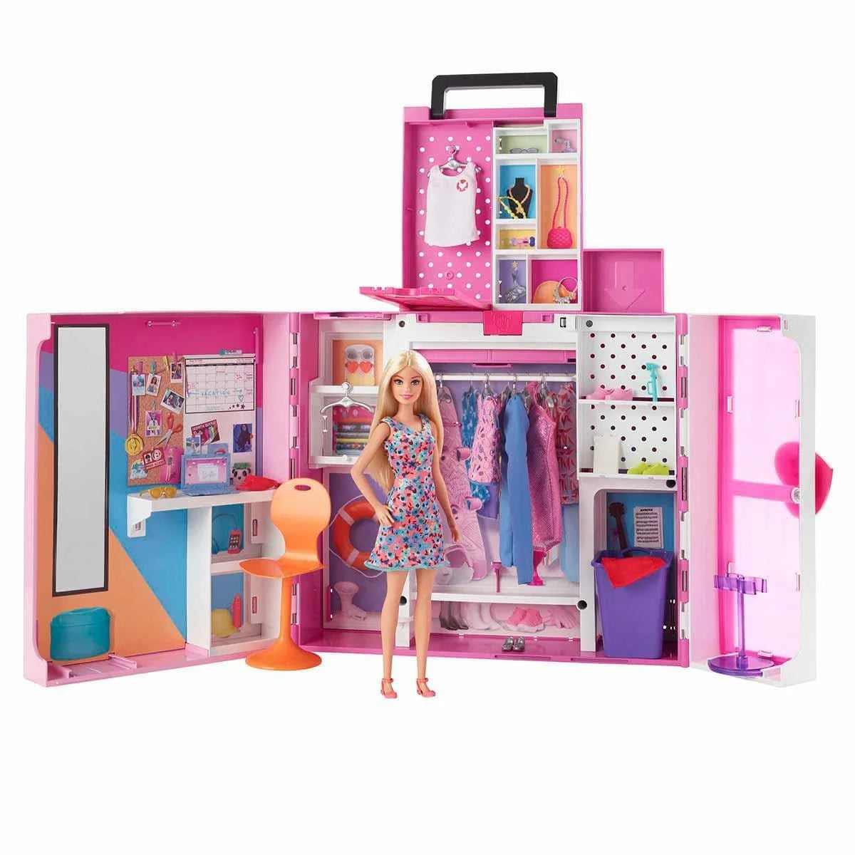 Barbie ve Yeni Rüya Dolabı Oyun Seti HGX57 | Toysall