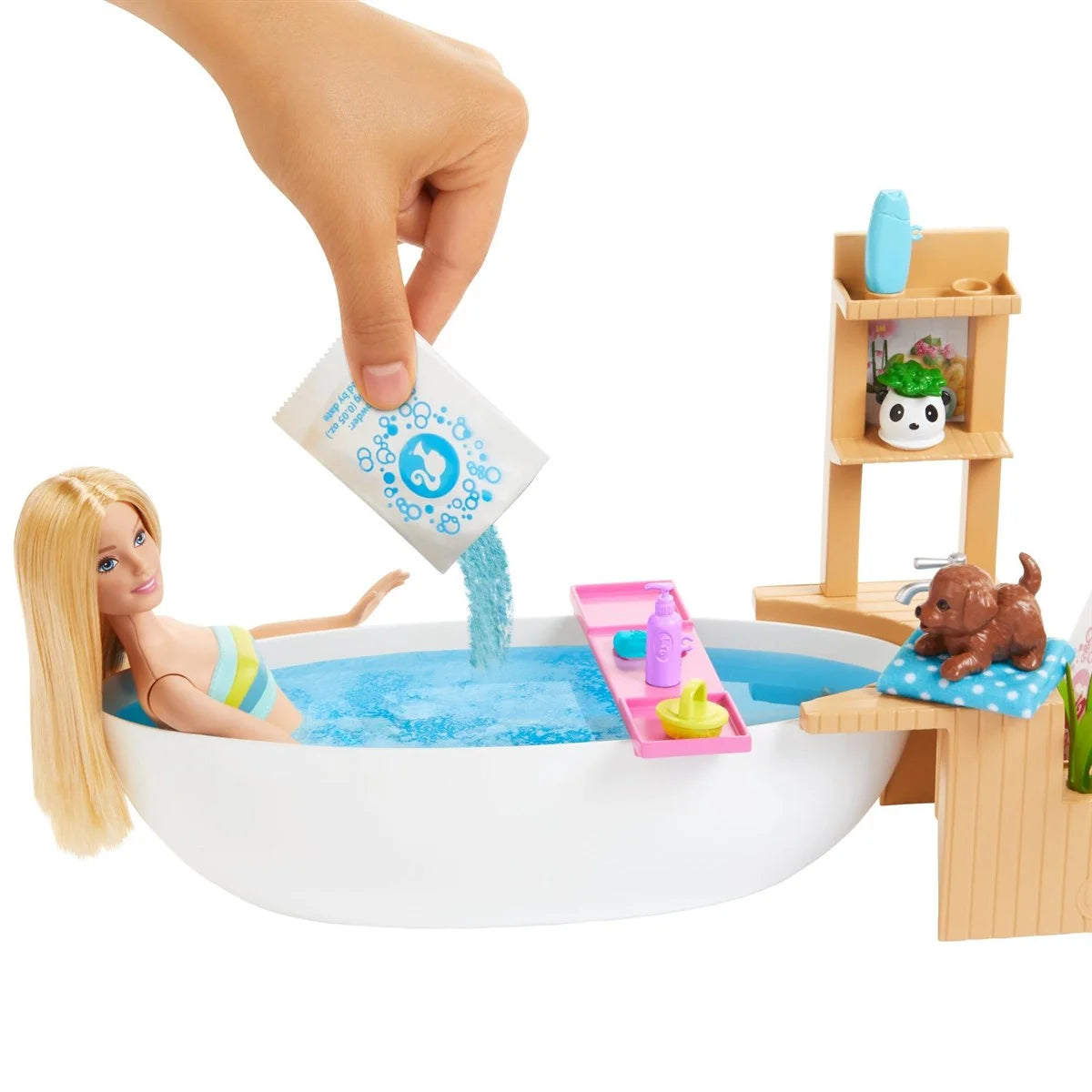 Barbie Wellness Barbie'nin Spa Günü Oyun Seti GJN32 | Toysall