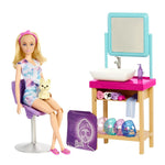 Barbie Wellness Işıltı Dolu Spa Günü Oyun Seti HCM82 | Toysall