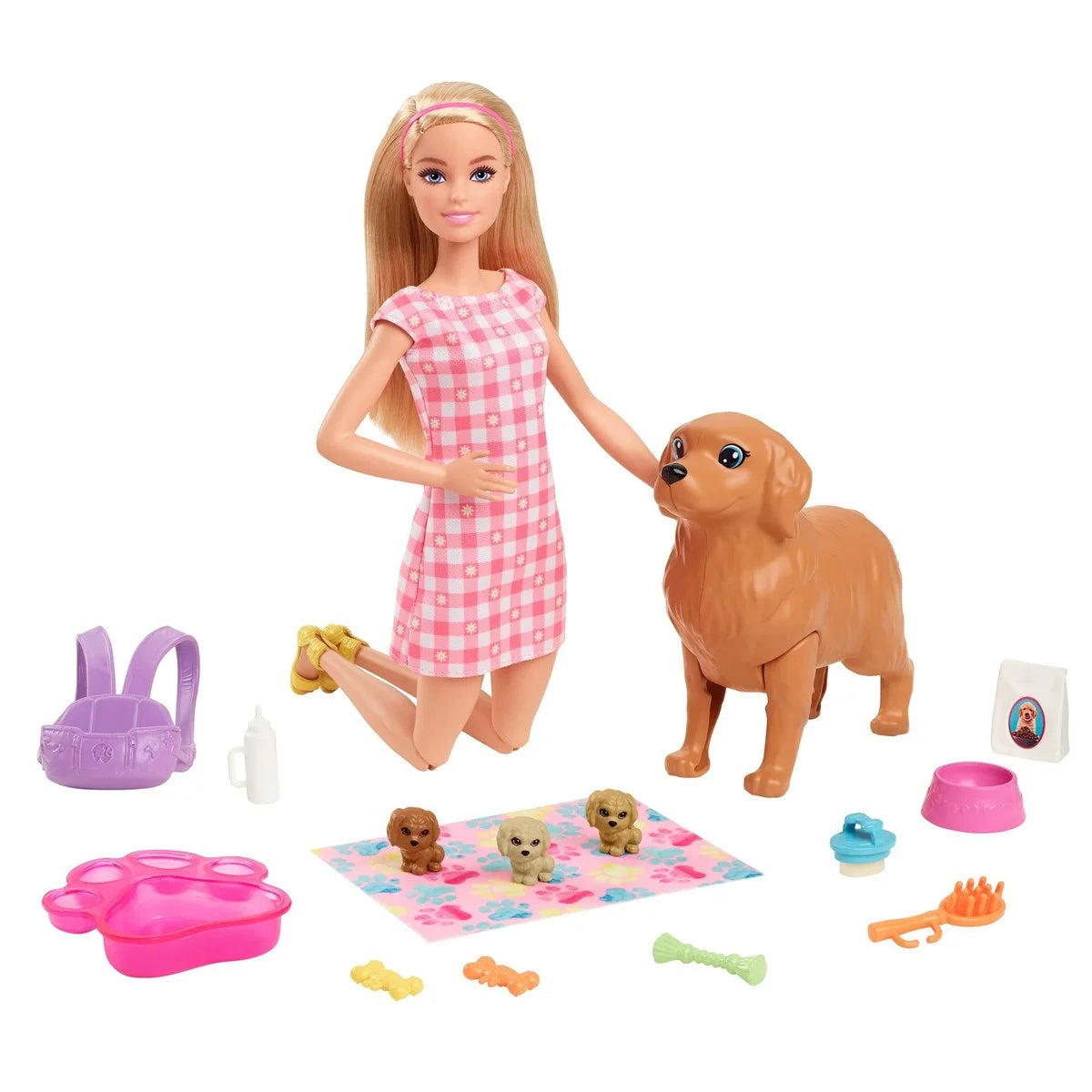 Barbie Yeni Doğan Köpekler Oyun Seti HCK75 | Toysall