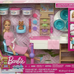 Barbie Yüz Bakımı Yapıyor Oyun Seti GJR84 | Toysall