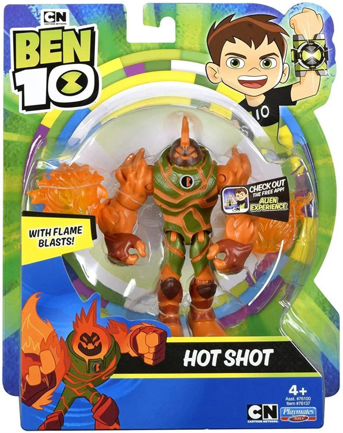 Ben 10 Aksiyon Figürler Hot Shot BEN43200 | Toysall