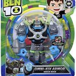 Ben 10 Aksiyon Figürler Omni-Kix Armor ShockRock  BEN43200 | Toysall