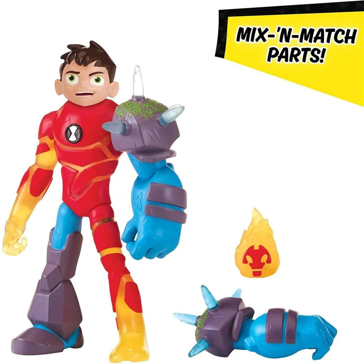 Ben 10 Aksiyon Figürleri Ben Heatblast Shockrock  BEN43000 | Toysall