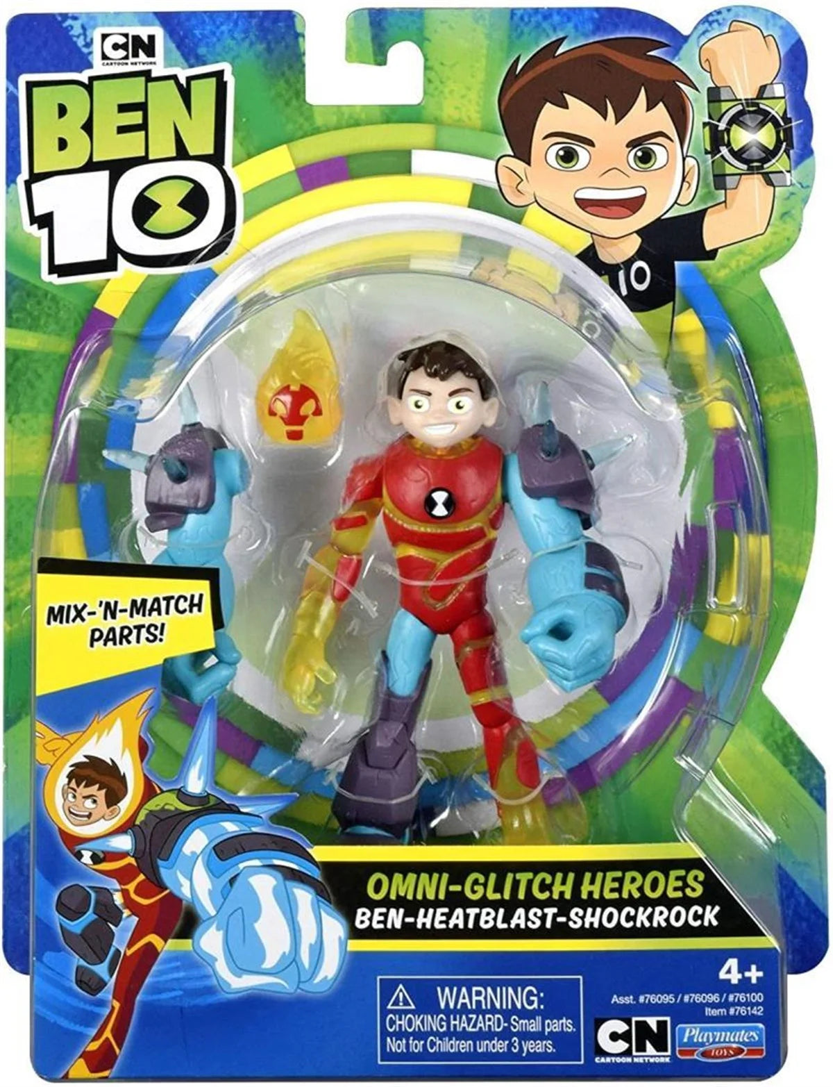 Ben 10 Aksiyon Figürleri Ben Heatblast Shockrock  BEN43000 | Toysall