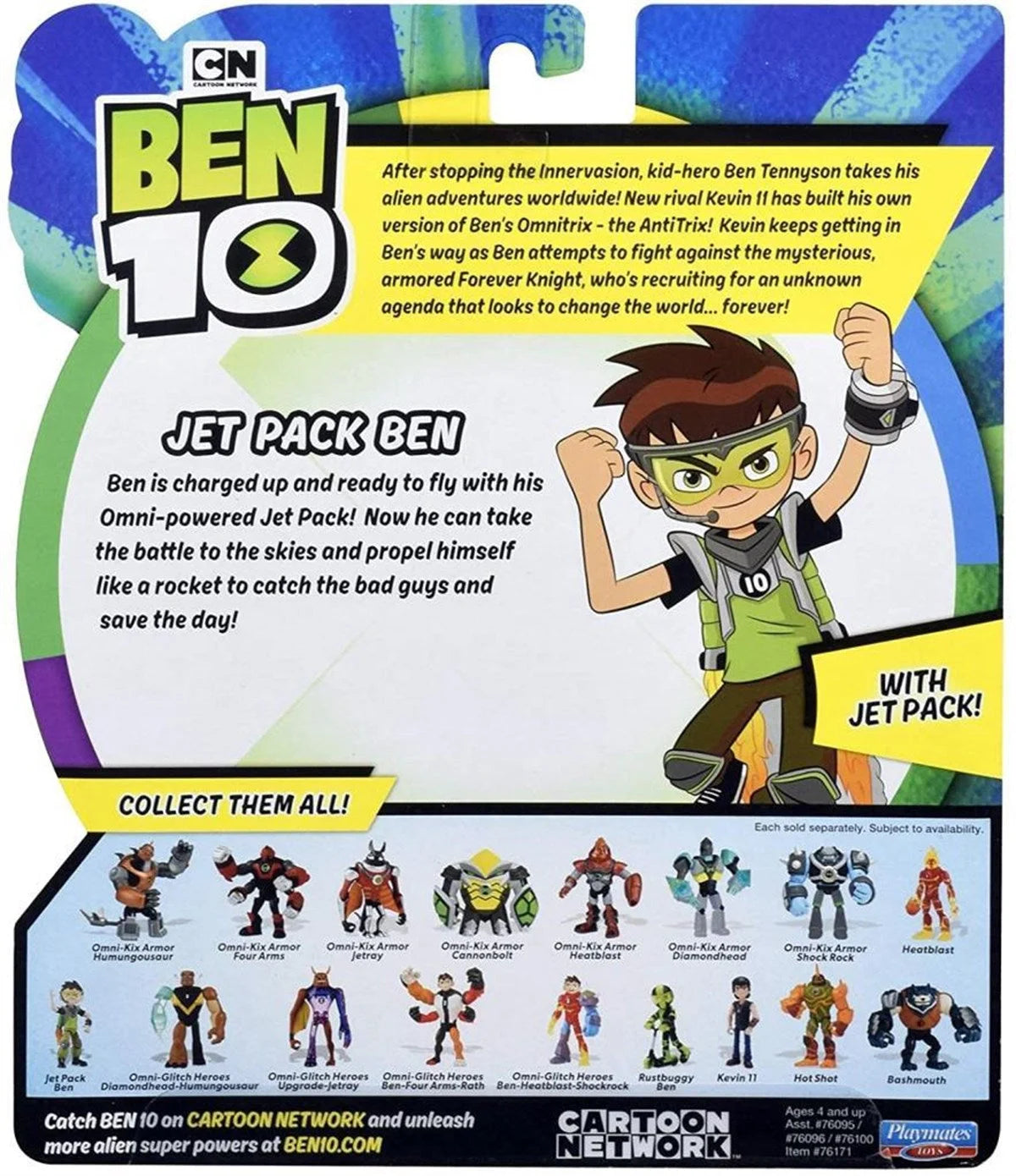 Ben 10 Aksiyon Figürleri Jet Pack Ben BEN53110 | Toysall