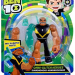 Ben 10 Aksiyon Figürleri OmniGlitch Heroes  Diamondhead Humungosaur BEN53110 | Toysall