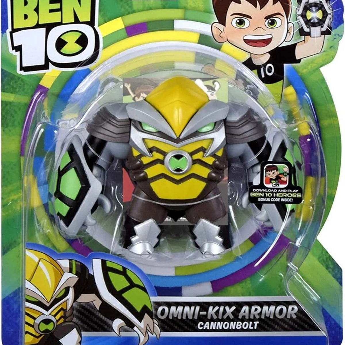 Ben 10 Aksiyon Figürleri OmniKix Armor Cannonbolt BEN50000 | Toysall