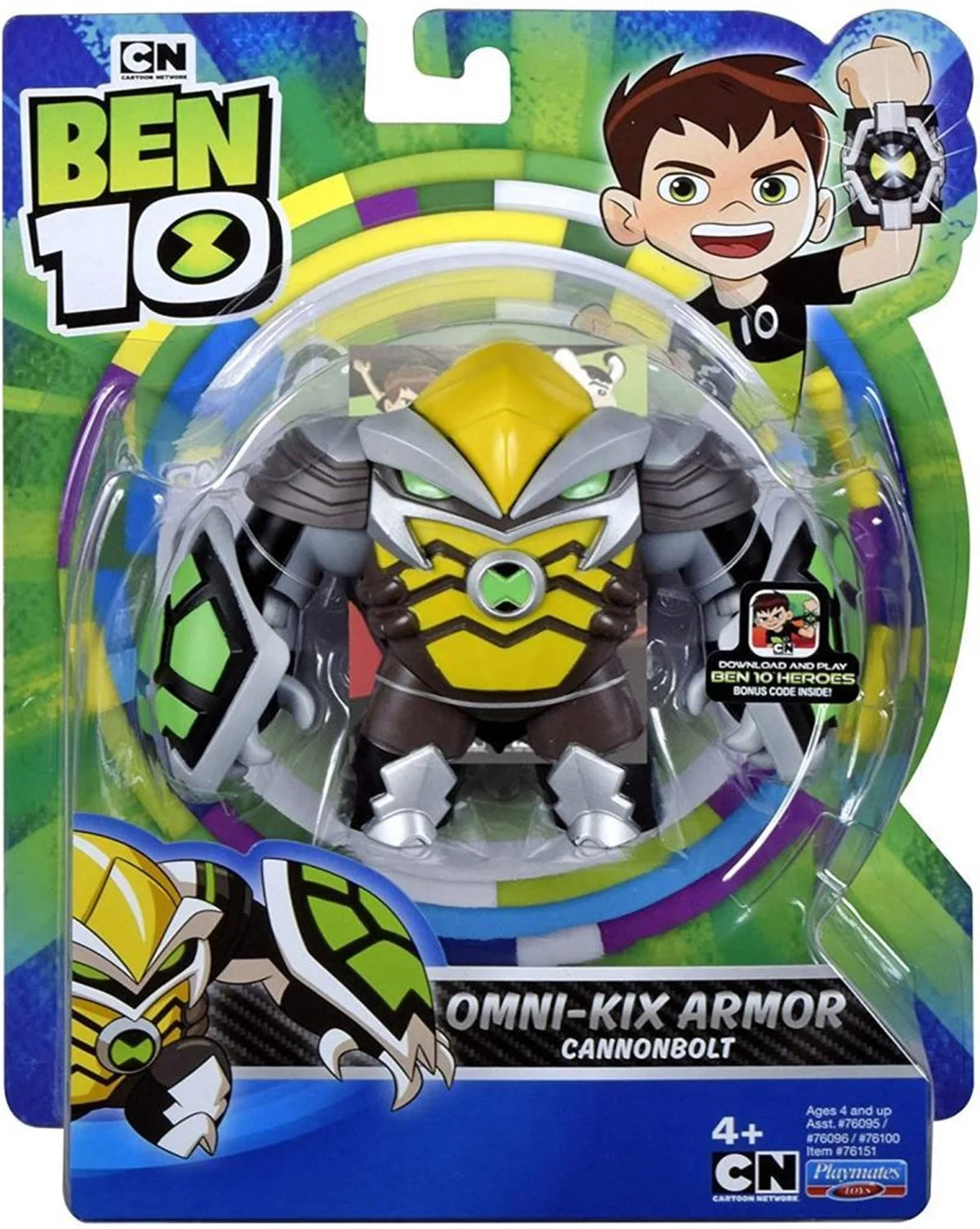 Ben 10 Aksiyon Figürleri OmniKix Armor Cannonbolt BEN50000 | Toysall