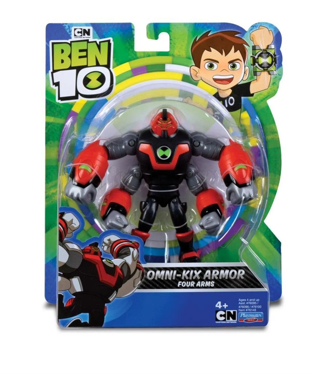 Ben 10 Aksiyon Figürleri OmniKix Armor Four Arms  BEN54111 | Toysall