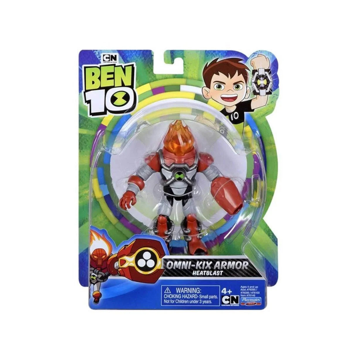 Ben 10 Aksiyon Figürleri OmniKix Armor Heatblast  BEN54111 | Toysall