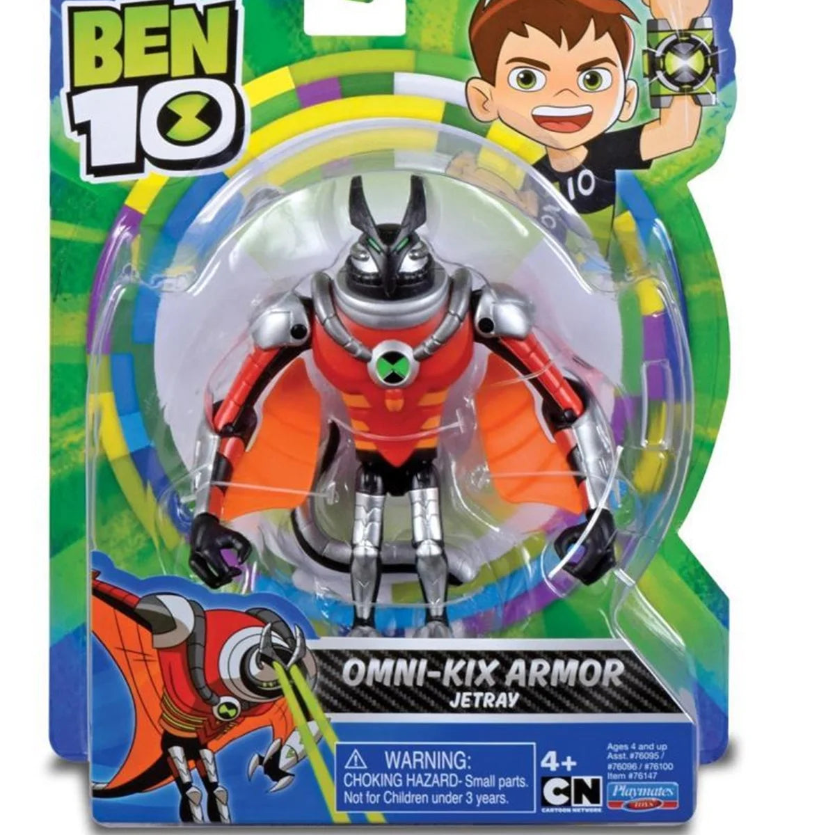 Ben 10 Aksiyon Figürleri OmniKix Armor Jetray  BEN54111 | Toysall