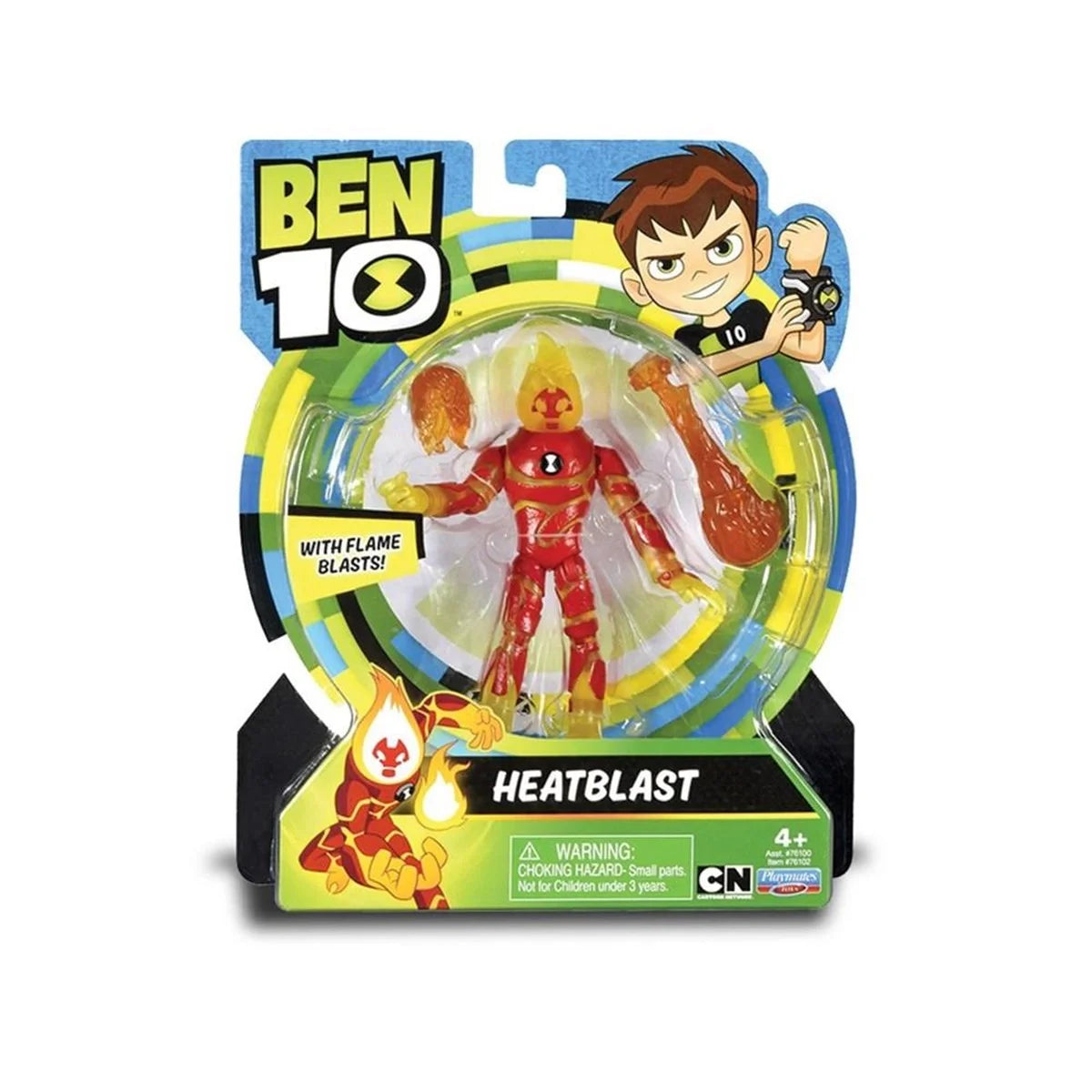 Ben 10 Aksiyon Figürleri S1 W14 - Heatblast  BEN68000 | Toysall