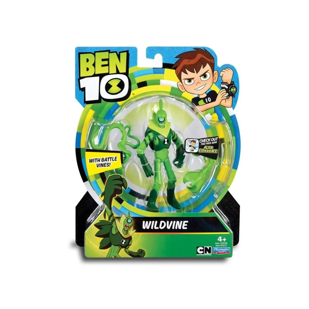 Ben 10 Aksiyon Figürleri S1 W14 - Wildvine BEN68000 | Toysall