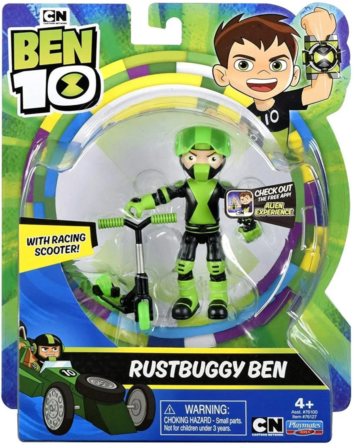 Ben 10 Rustbuggy Figür ve Scooter BEN43100 | Toysall