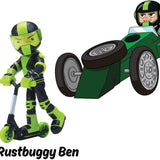 Ben 10 Rustbuggy Figür ve Scooter BEN43100 | Toysall