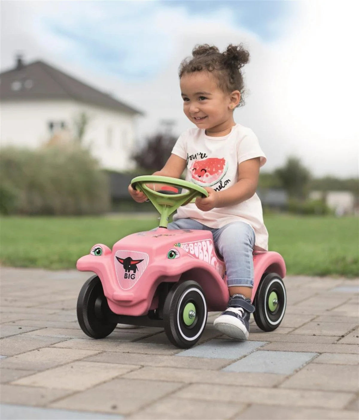 BIG Bobby Car Klasik 4 Tekerlekli Bingit Araba -  Flower 800056110 | Toysall