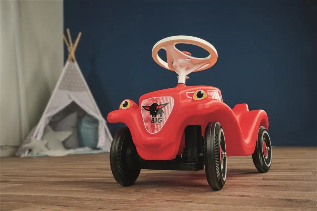 BIG Bobby Car Klasik 4 Tekerlekli Bingit Araba - Kırmızı 800001303 | Toysall