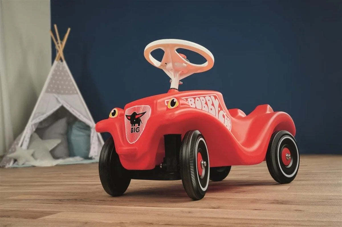 BIG Bobby Car Klasik 4 Tekerlekli Bingit Araba - Kırmızı 800001303 | Toysall