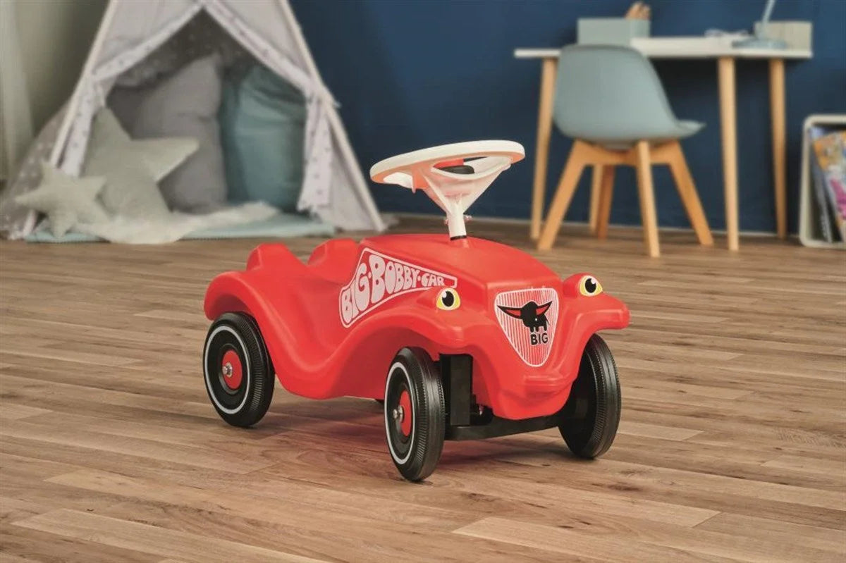 BIG Bobby Car Klasik 4 Tekerlekli Bingit Araba - Kırmızı 800001303 | Toysall