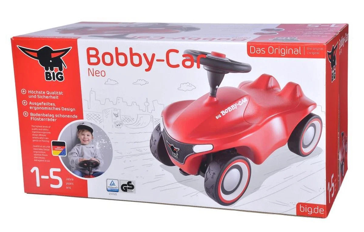 BIG Bobby Car Neo 4 Tekerlekli Bingit Araba - Kırmızı 800056240 | Toysall