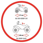 BIG Bobby Quad Racing - Yarış Bingit Arabası 800056410 | Toysall