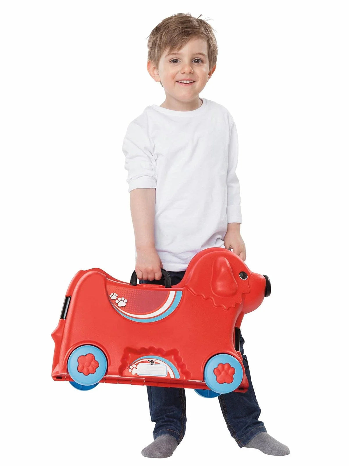 BIG Bobby Trolley Çocuk Seyahat Çantası - Kırmızı 800055350 | Toysall