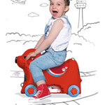 BIG Bobby Trolley Çocuk Seyahat Çantası - Kırmızı 800055350 | Toysall