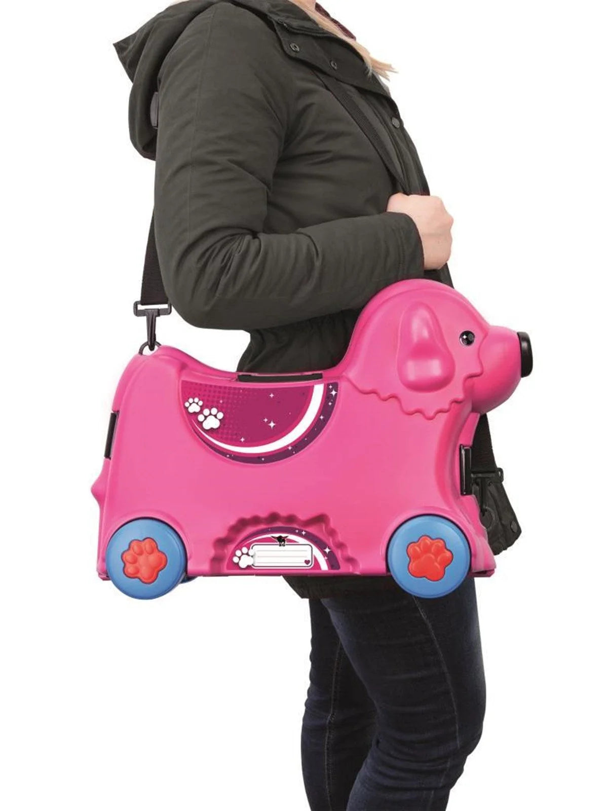 BIG Bobby Trolley Çocuk Seyahat Çantası - Pembe 800055353 | Toysall