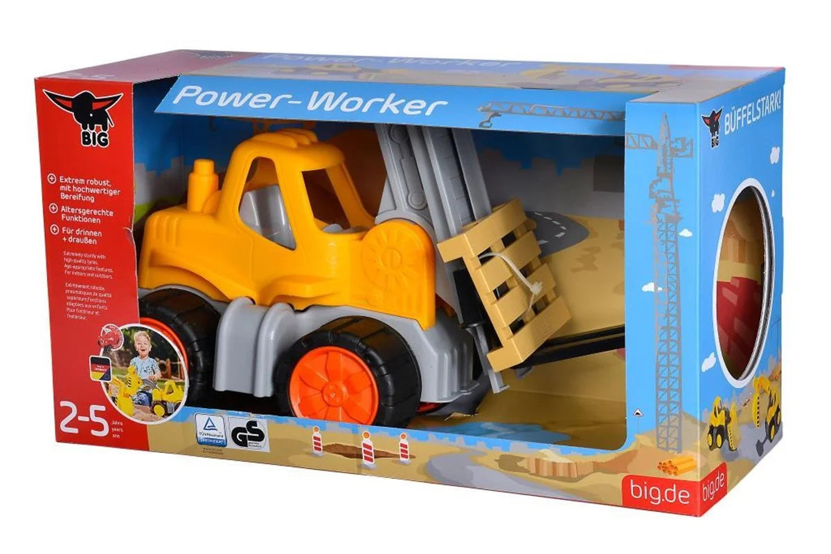 BIG Power Worker Forklift 800055834 | Toysall