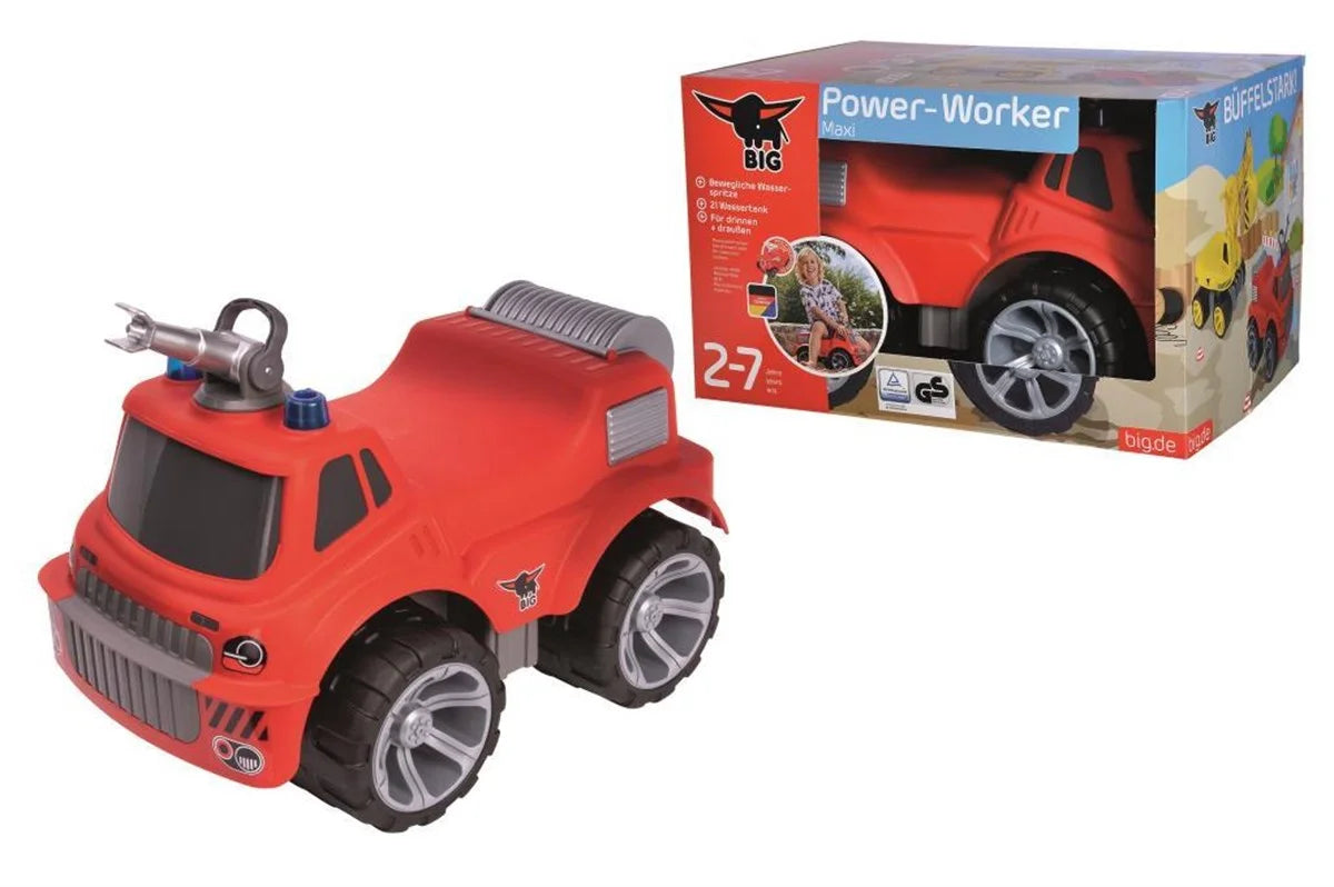 BIG Power Worker Maxi İtfaiye Aracı 800055815 | Toysall