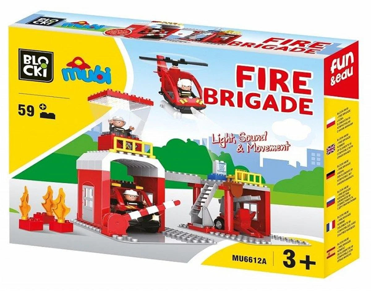 Blocki Mubi FireBrigade İtfaiye İstasyonu MU6612A | Toysall