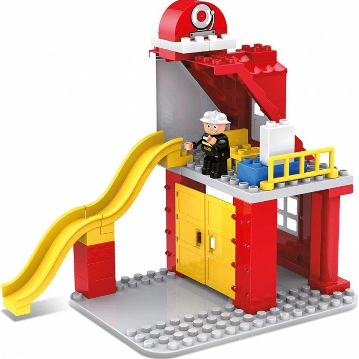 Blocki Mubi FireBrigade İtfaiye İstasyonu Sesli ve Işıklı MU6612B | Toysall