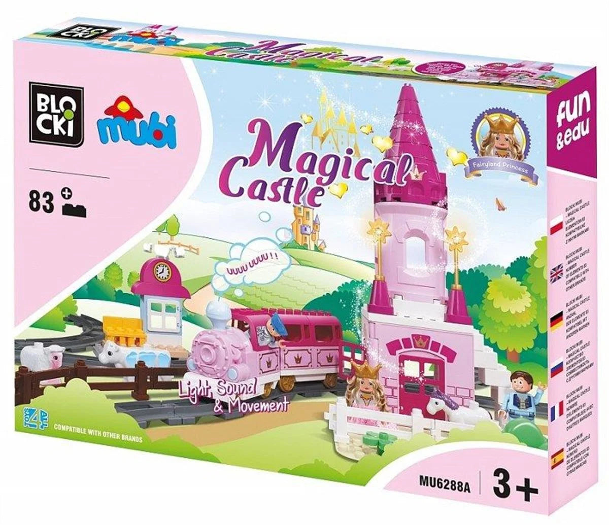 Blocki Mubi Magical Castle Sihirli Kale Sesli ve  Işıklı MU6288A | Toysall