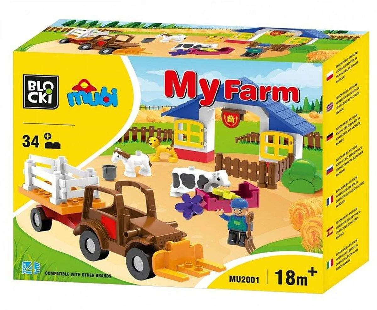 Blocki Mubi MyFarm Çiftlik Seti MU2001 | Toysall