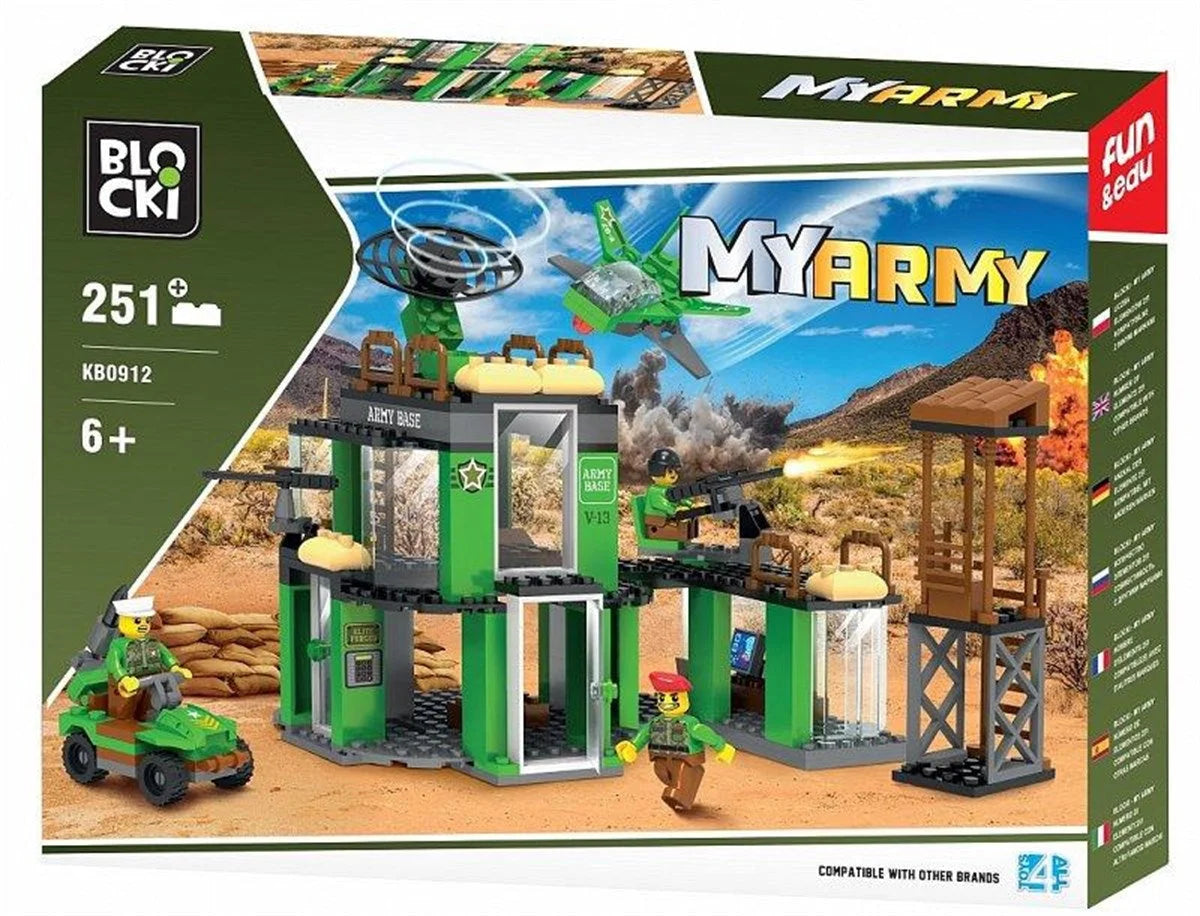 Blocki MyArmy Askeri Üs KB0912 | Toysall