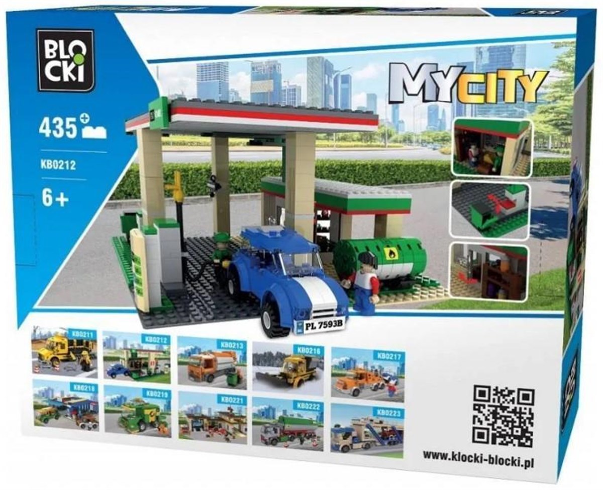 Blocki MyCity Benzin İstasyonu KB0212 | Toysall