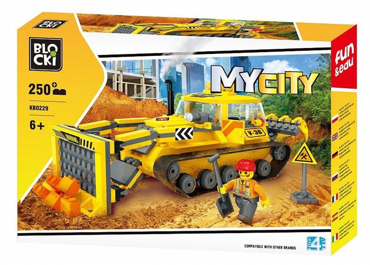 Blocki MyCity Buldozer KB0229 | Toysall