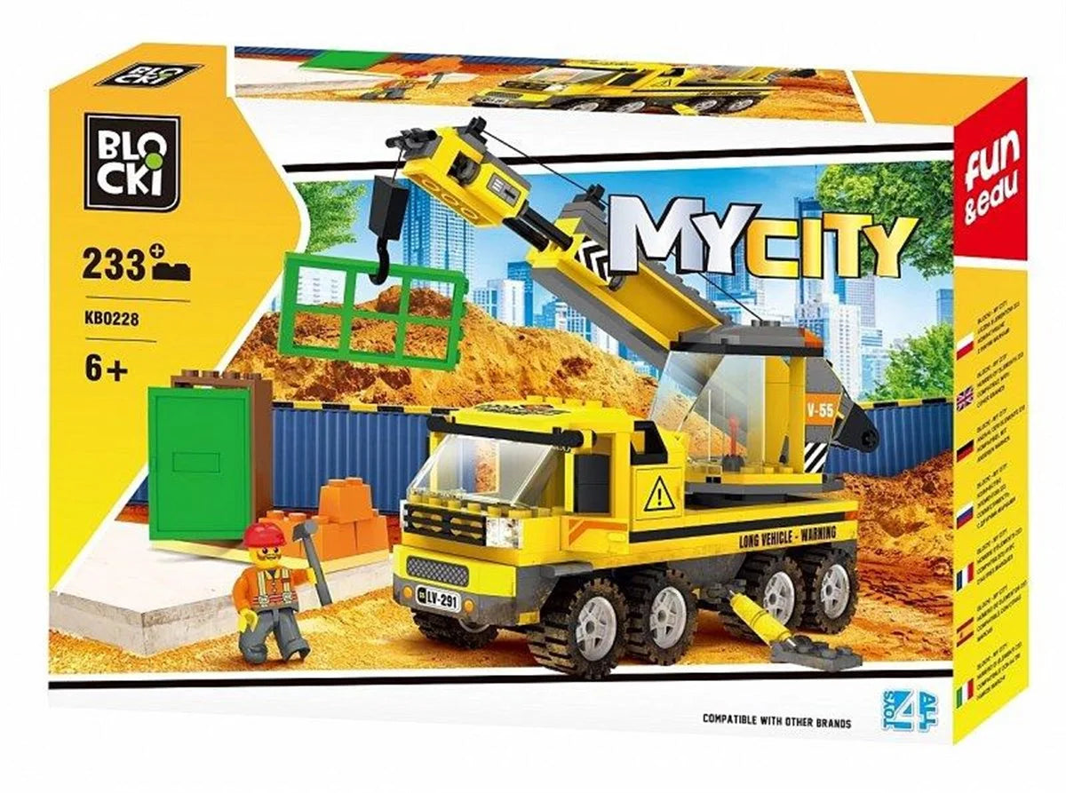 Blockki Blocki MyCity Vinç KB0228 | Toysall