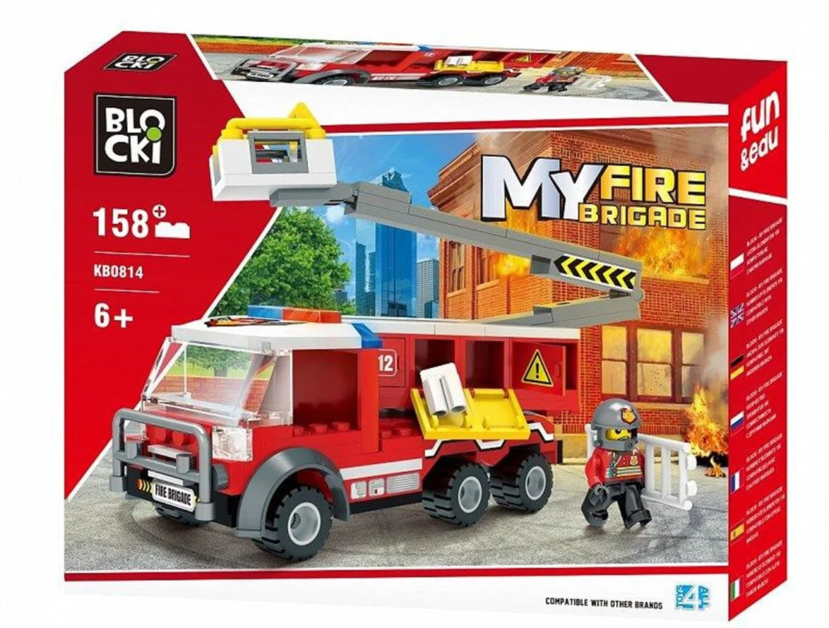 Blocki MyFireBrigade İtfaiye Asansörlü Kurtarma  KB0814 | Toysall