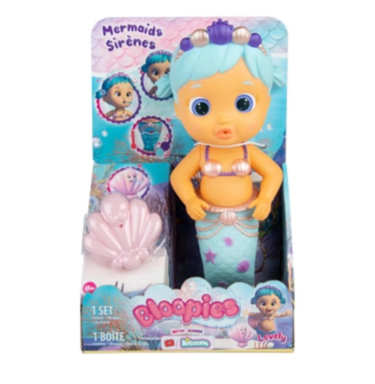 Bloopies Denizkızı Bebek W1- 91726 - Lovely | Toysall